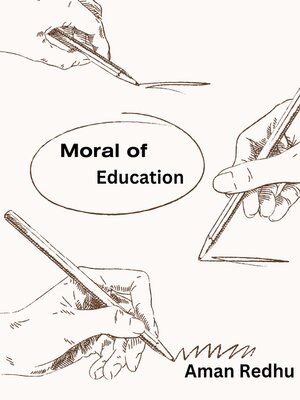 cover image of Moral of Education